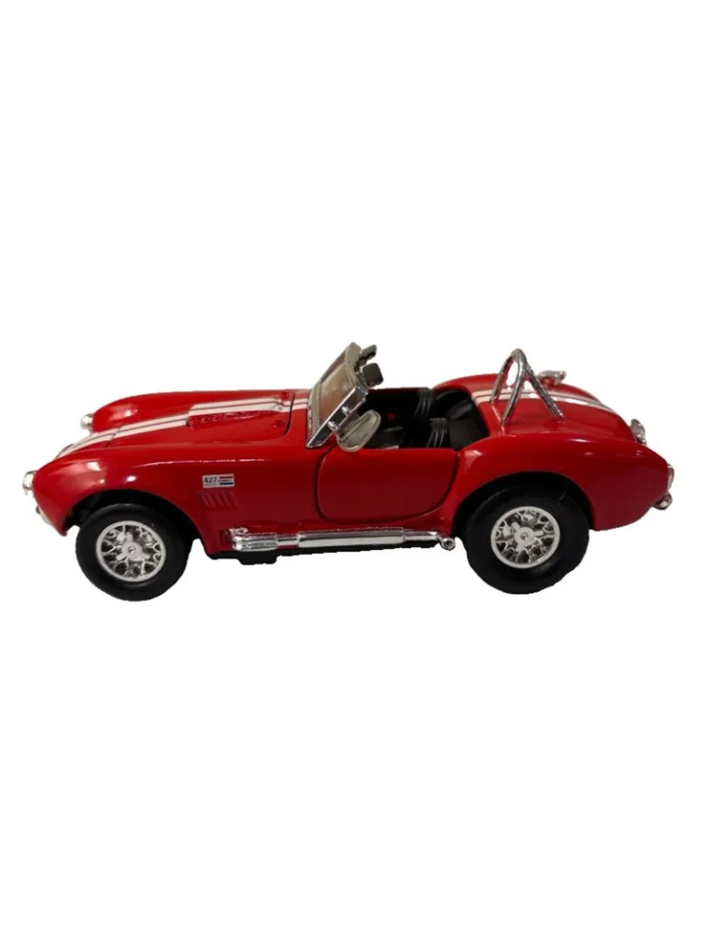 ERTL Shelby Cobra 427 1/18 Scale Red White 5” Car